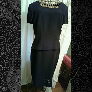 Donna Morgan Black Dress